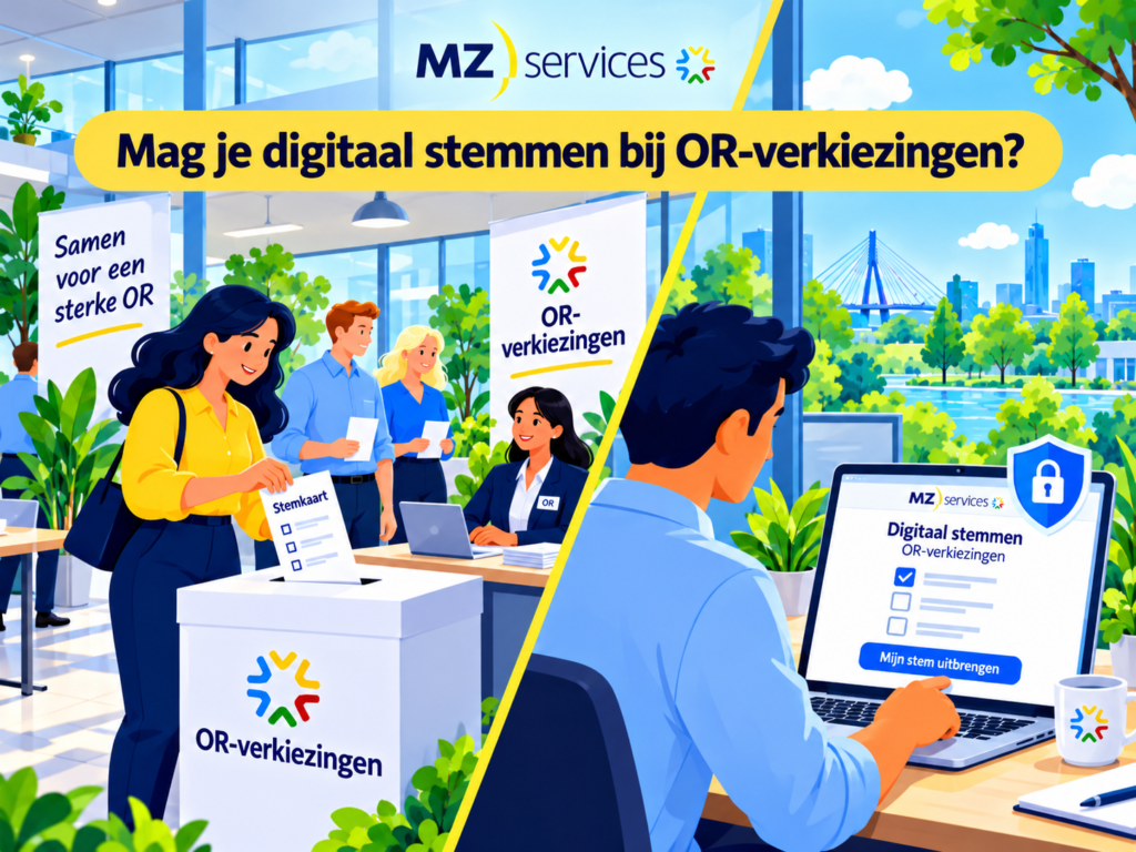 Mag je digitaal stemmen bij OR-verkiezingen?