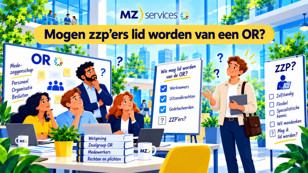 Mogen zzp’ers lid worden van een OR?