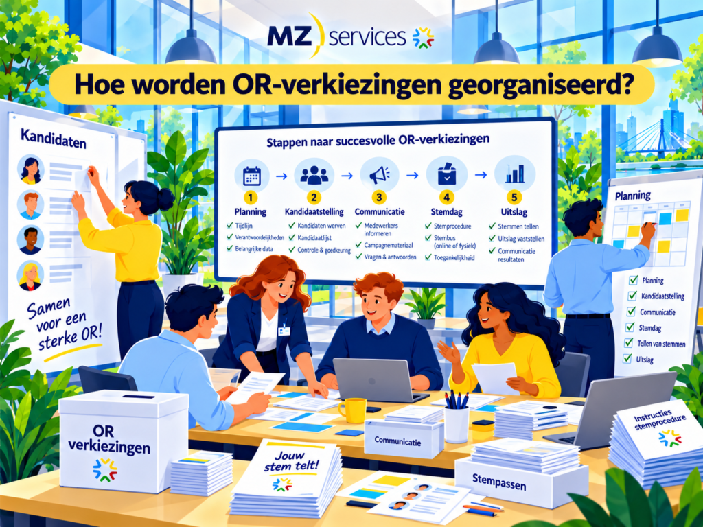 Hoe worden OR-verkiezingen georganiseerd?