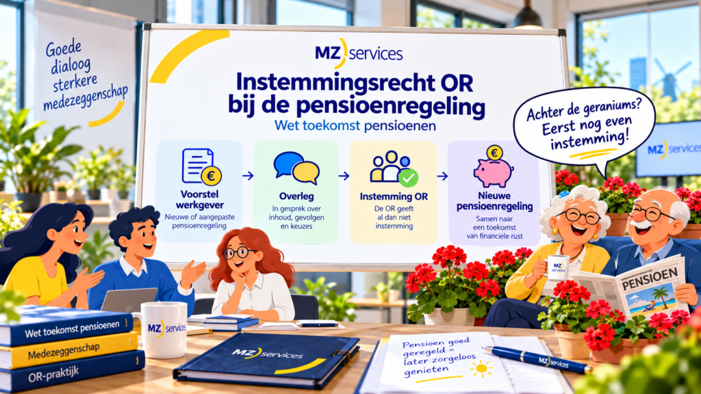 Heeft de OR instemmingsrecht bij een pensioenregeling?