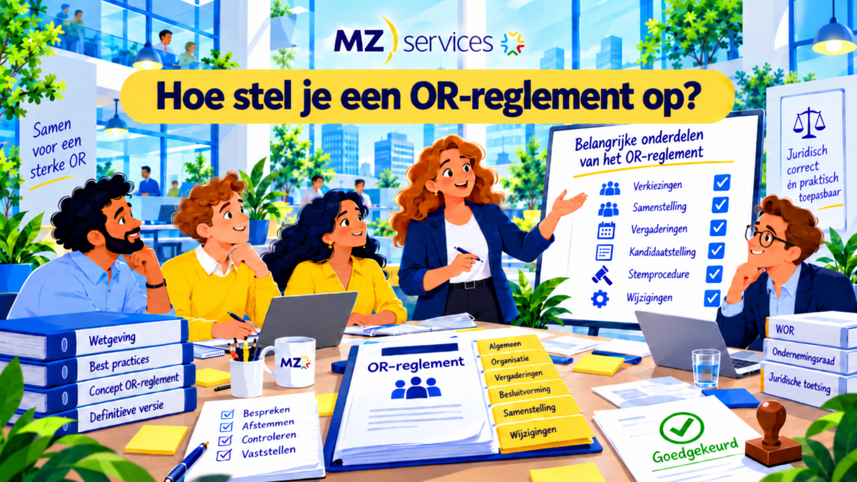 Hoe stel je een OR-reglement op?