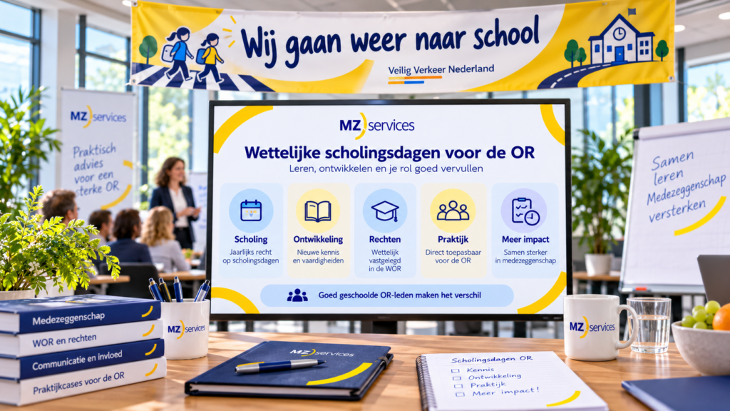 Hoeveel scholingsdagen heeft een OR-lid? Dit zegt de WOR