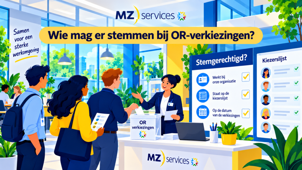 Wie mag stemmen bij OR-verkiezingen?